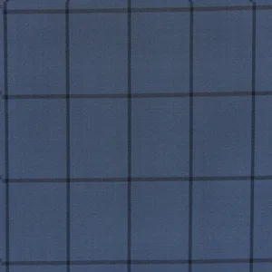 Blue Striped fabric swatch