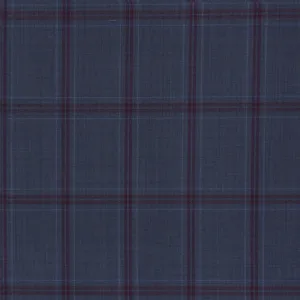 Blue Striped fabric swatch